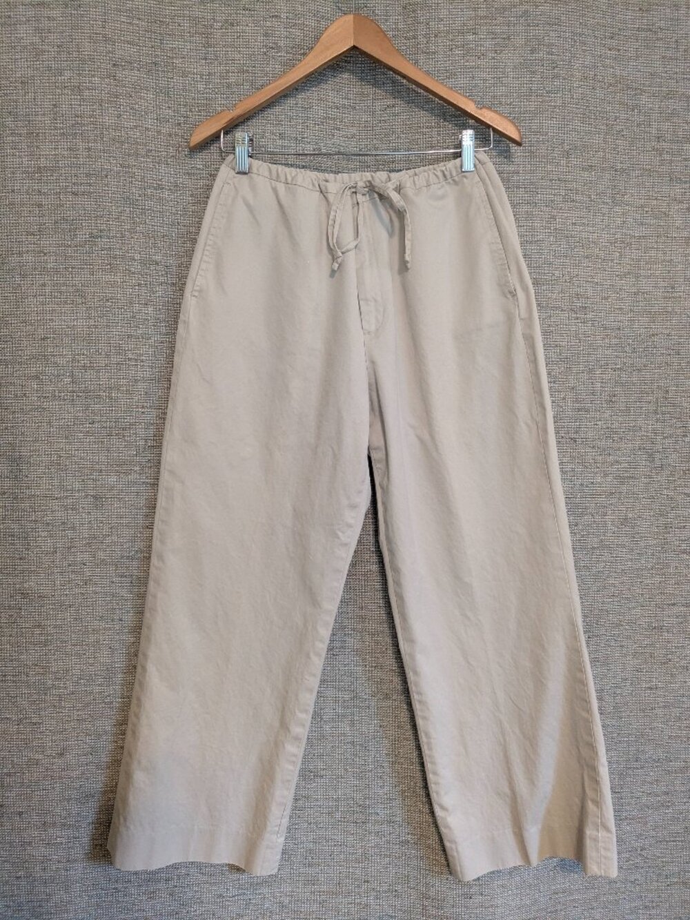 Gap Khaki Vintage Y2K Drawstring Cotton Pants Size 12